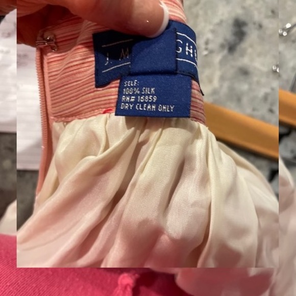 J.McLaughlin Pink High Waisted Formal Skirt - Picture 8 of 8